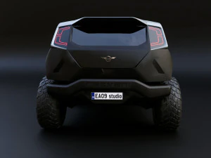 Rezvani Tank 3D Model