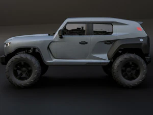Rezvani Tank 3D Model