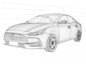MG 5 Model 3D
