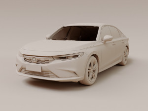 2022 Honda Integra 3Dモデル