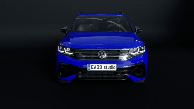 2022 Volkswagen Tiguan R 3D Model in SUV 3DExport