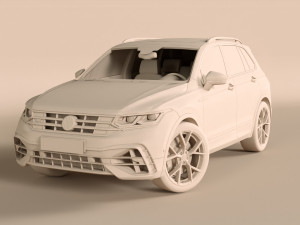 2022 Volkswagen Tiguan R Modèle 3D