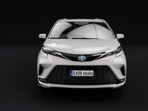 2022 Toyota Sienna XSE 3D Model