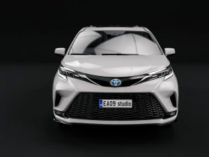 2022 Toyota Sienna XSE 3D Model