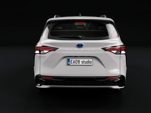 2022 Toyota Sienna XSE 3D Model