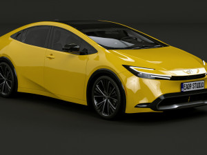 2024 Toyota Prius 3D Model