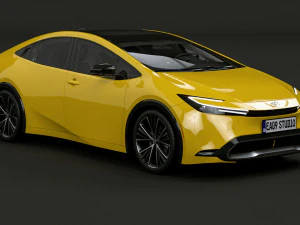 2024 Toyota Prius 3D Model