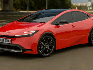 2024 Toyota Prius 3D Model