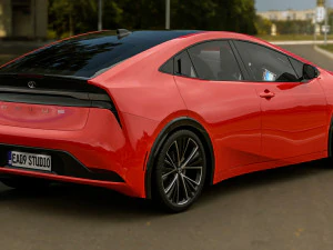2024 Toyota Prius 3D Model