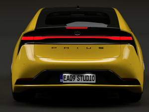 2024 Toyota Prius 3D Model