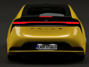 2024 Toyota Prius 3D Model