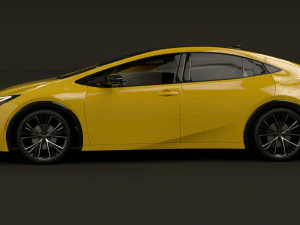 2024 Toyota Prius 3D Model