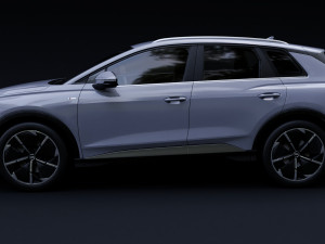 Audi Q4 e-tron Modello 3D