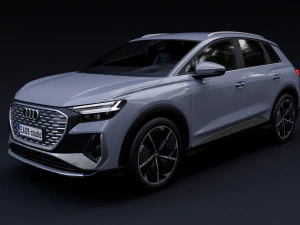 Audi Q4 e-tron 3D Model