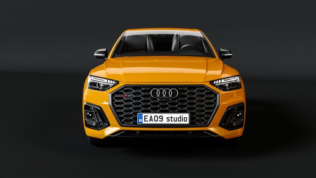 2022 Audi Q5 sportback Modèle 3D .c4d .max .obj .3ds .fbx .stl .blend 
