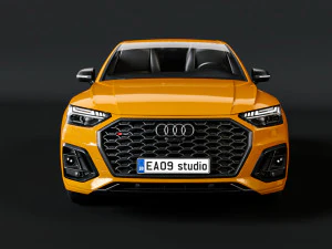 2022 Audi Q5 deportivo Modelo 3D