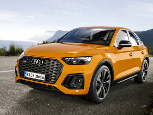 2022 Audi Q5 sportback 3D Model