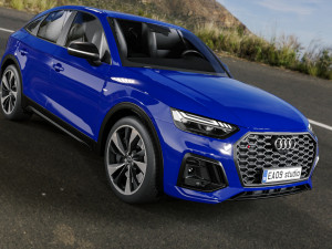 2022 Audi Q5 sportback Modèle 3D