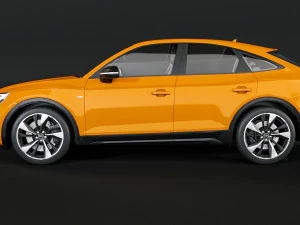 2022 Audi Q5 sportback 3D Model