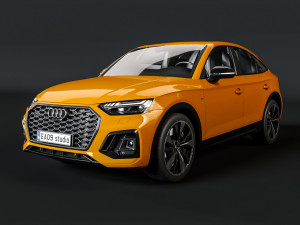 2022 Audi Q5 sportback Modèle 3D