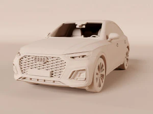2022 Audi Q5 sportback 3D Model