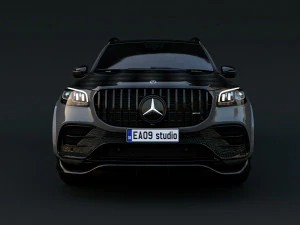 Mercedes-AMG GLS 63 tuned 3D Model