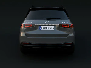 Mercedes-AMG GLS 63 tuned 3D Model