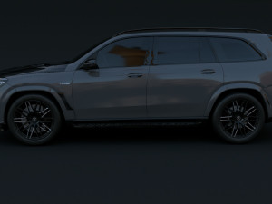 Mercedes-AMG GLS 63 tuned 3D मॉडल