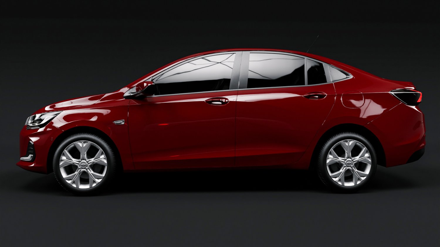 Chevrolet Onix Premier hatchback 2023 3D model - Download Vehicles on
