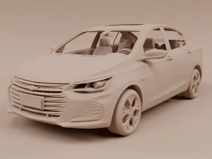 2023 Chevrolet Onix Turbo Premier 3D Model