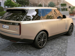 2023 Land Rover Range Rover 3D Модель