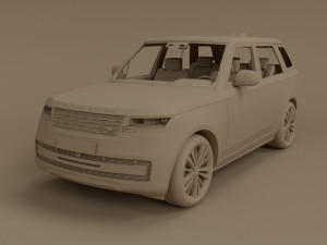 2023 Land Rover Range Rover 3D Модель