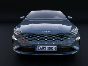2022 Kia K8 3D Model