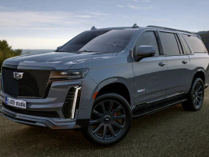 2023 Cadillac Escalade V-Series 3D Model