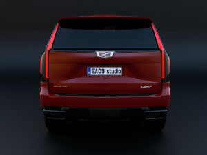 2023 Cadillac Escalade V-Series 3D Модель