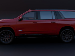 2023 Cadillac Escalade V-Series 3D Модель