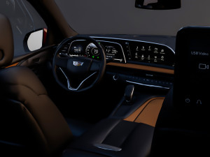 2023 Cadillac Escalade V-Series 3D Модель