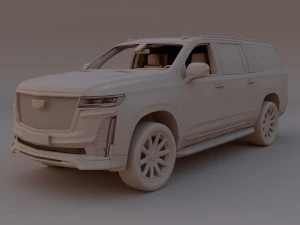 2023 Cadillac Escalade V-Series 3D Model