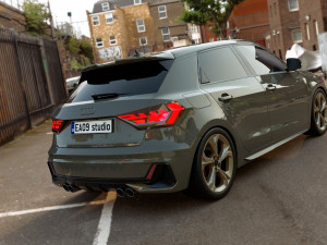 2022 Audi A1 Sportback s-line 3D Model