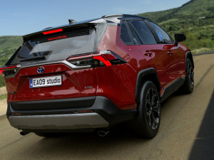 2022 Toyota RAV4 SE Hybrid Modelo 3D