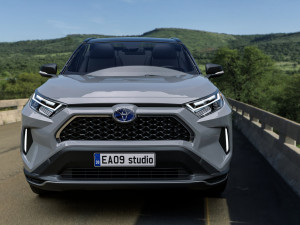 2022 Toyota RAV4 SE Hybrid Modelo 3D