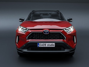 2022 Toyota RAV4 SE Hybrid Modelo 3D