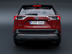 2022 Toyota RAV4 SE Hybrid Modelo 3D