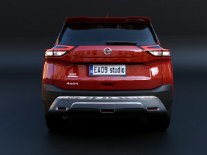 2023 Nissan X-Trail 3D Модель