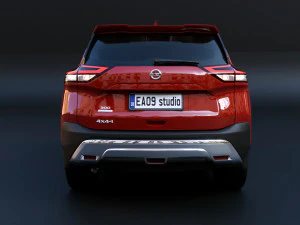 2023 Nissan X-Trail 3D Model