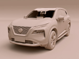 2023 Nissan X-Trail 3D Модель