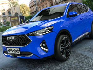 2023 Haval F7 3D Модель