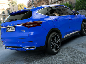 2023 Haval F7 3D Модель