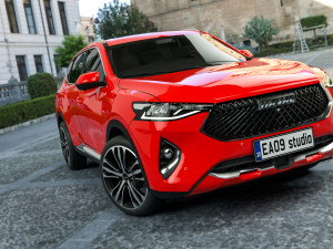 2023 Haval F7 3D Модель