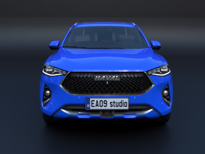 2023 Haval F7 3D Модель